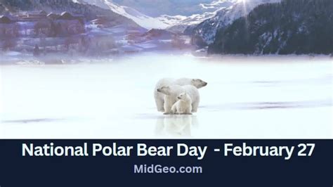 Celebrating National Polar Bear Day 2024 Raising Awareness For The