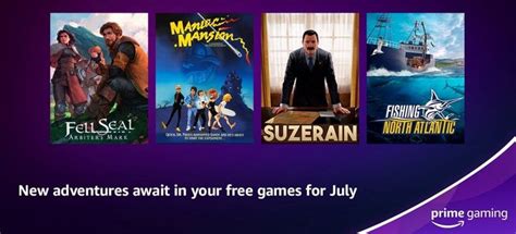 The New Adventures Awaits You Re Free Games For July On Amazon Prime Gaming