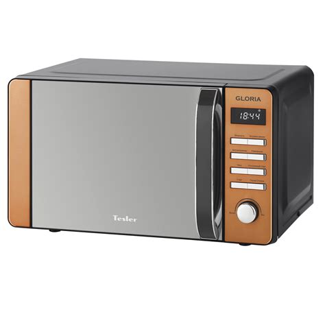 Микроволновая печь 20 л 45.1x34.8x25.8 см TESLER цвет бронза, ME-2010 ...