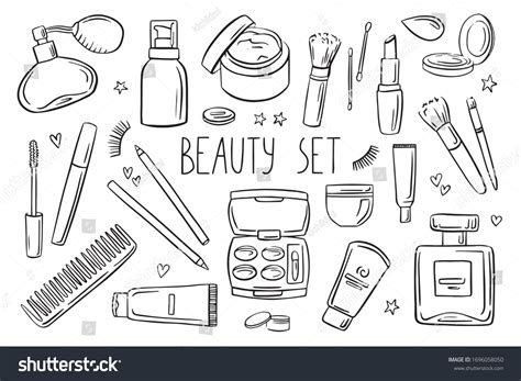 Makeup Doodle: Over 25,381 Royalty-Free Licensable Stock Vectors & Vector Art | Shutterstock