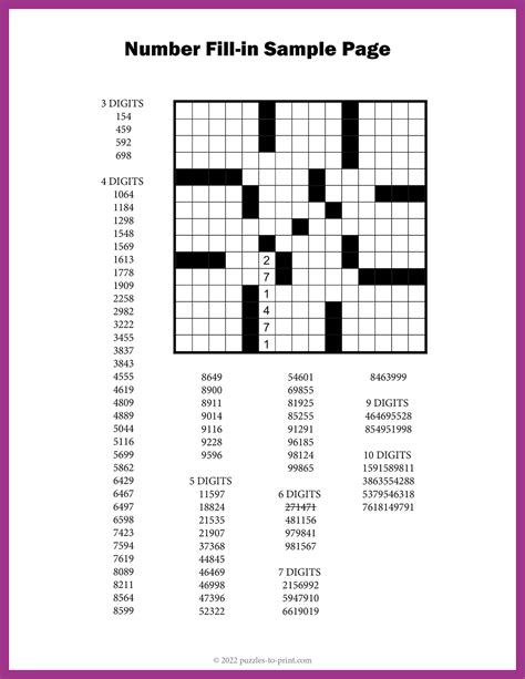 printable fill in crossword puzzles 7
