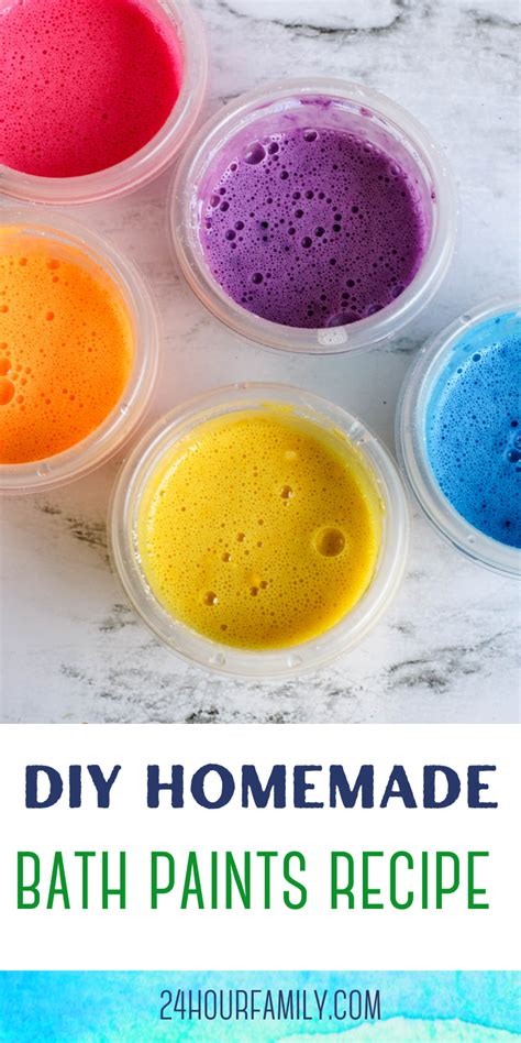 DIY Bath Paint Recipe - 24hourfamily.com