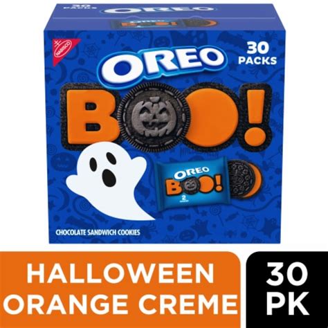 Oreo Boo Halloween Chocolate Sandwich Cookies, 30 ct / 1.02 oz - Fry’s ...