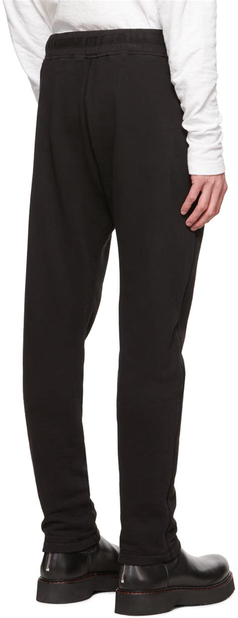 Greg Lauren Black New Sweat Lounge Pants Greg Lauren