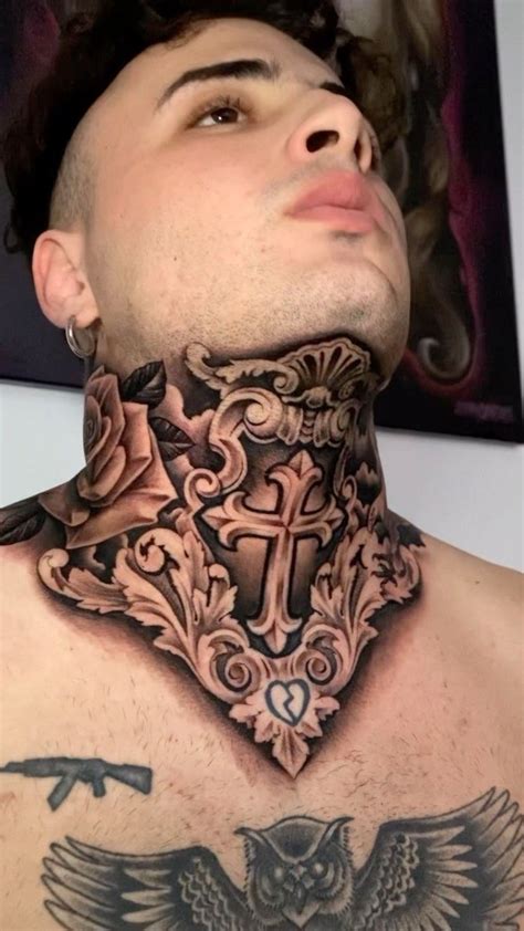 Inspira Es De Tatuagem Masculina Para O Pesco O Full Neck