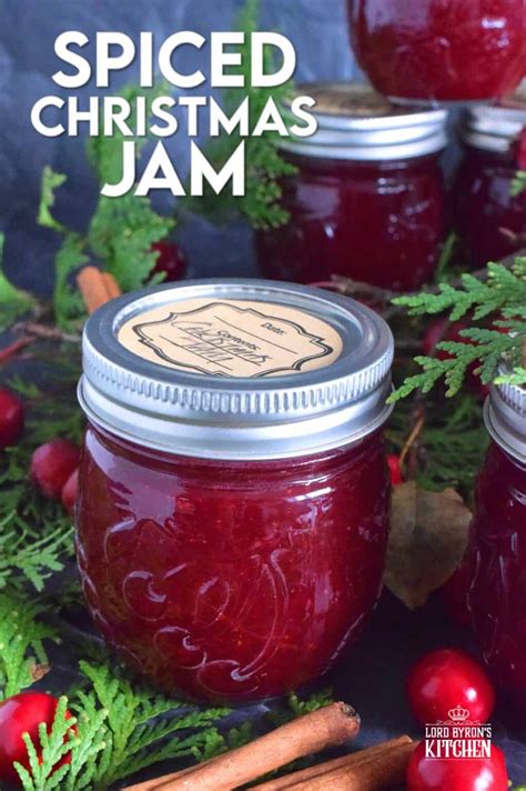 Spiced Christmas Jam - Lord Byron's Kitchen