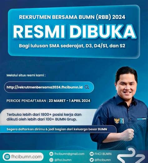 Rekrutmen Bersama Bumn Rbb Upt Pengembangan Karir Dan