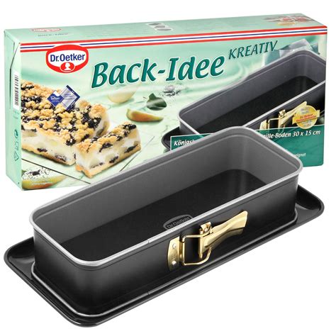 Dr Oetker 30x12cm Back Idee Kreativ 1120 Königskuchen Springform