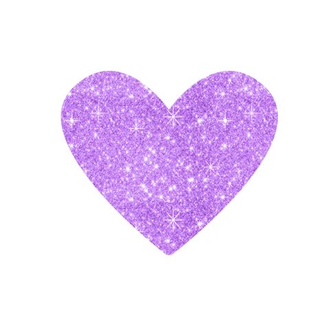 Brillo De Corazón De Color índigo Png Dibujos Enamorado Brillantina