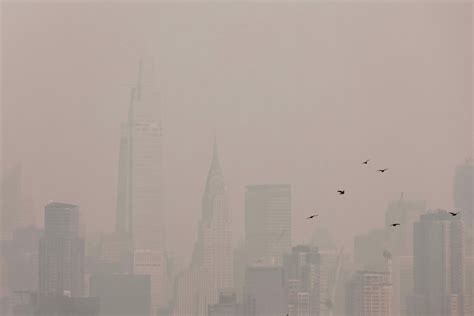 New York Air Pollution Hit Hazardous Ratings As