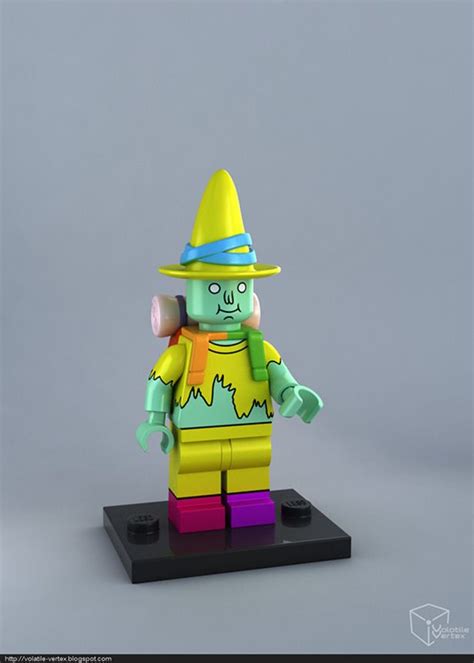 Personajes De Adventure Time Como Minifiguras Lego Lego Adventure