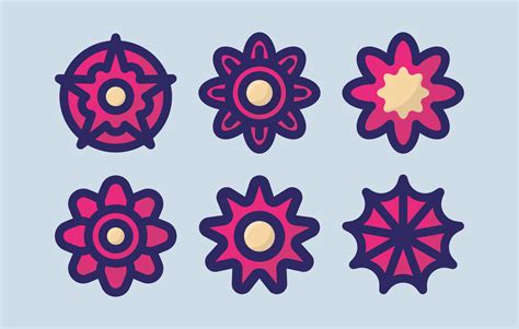 2d Flower Vector Art, Icons, and Graphics for Free Download