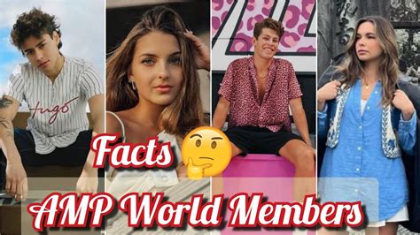 Amp World Members Real Ages And Real Life Partners 2023 Brent Rivera