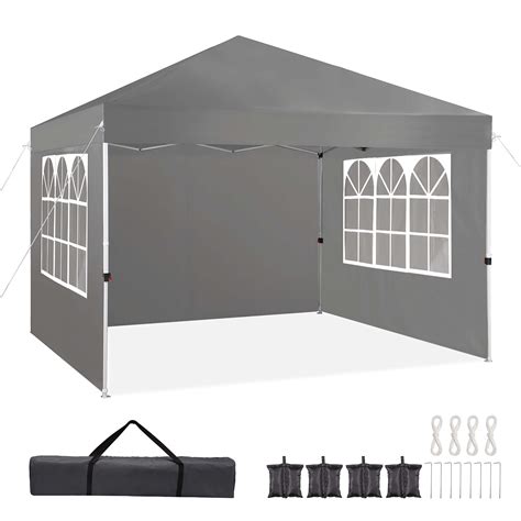 X Pop Up Canopy With Sidewalls Ez Up Canopy Portable Instant