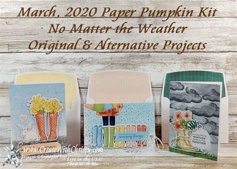 Paper Pumpkin Alternatives March Kit Create With Christy