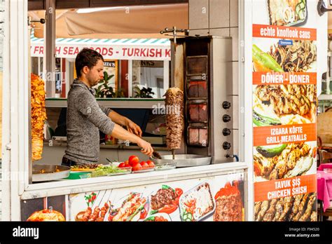 A Traditional Kebab Restaurant, Marmaris, Mugla Province, Turkey Stock ...