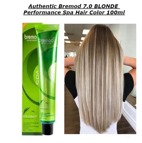 Authentic Bremod Blonde Performance Spa Hair Color Ml Lazada Ph