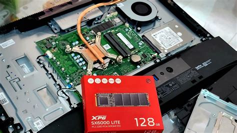 Bongkar Pc Aio Dell Optiplex Pasang Ssd Sata Test Speed Ssd