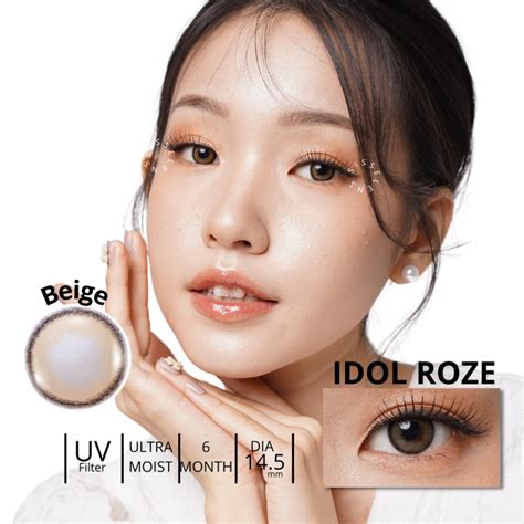 Jual Softlens I DOL ROZE SISSE LENS PUMPKIN NUDE BEIGE CHARCOAL OLIVE 275 S D 500