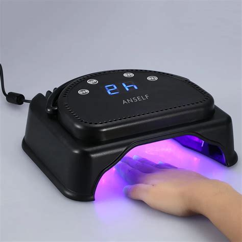 64W Nail Dryer 32pcs Powerful LED Lamp Gel Polish Curing Nail Machine