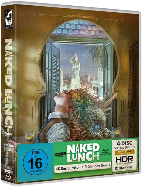 Naked Lunch 4K UHD 3Blu Ray Special Edition