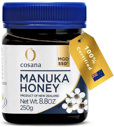 Amazon Kiva Raw Manuka Honey Certified UMF 15 MGO 514 100