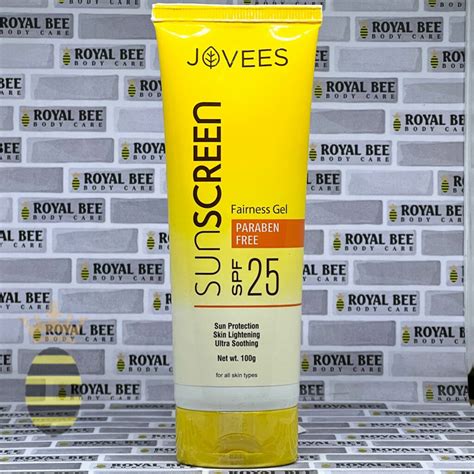 Jovees Sunscreen SPF25 100g - Royal Bee | Body Care