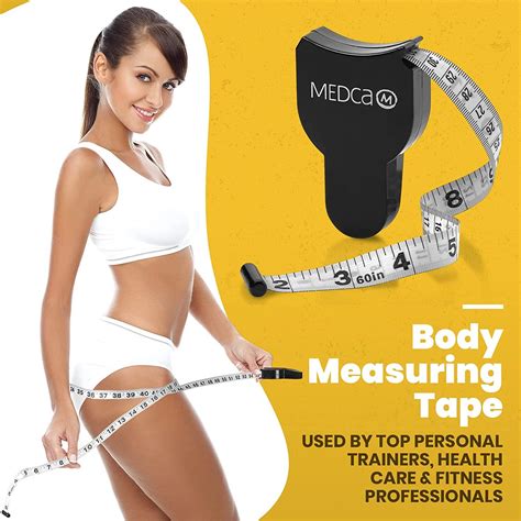 body fat caliper  measuring tape set accurate bmi skin fold