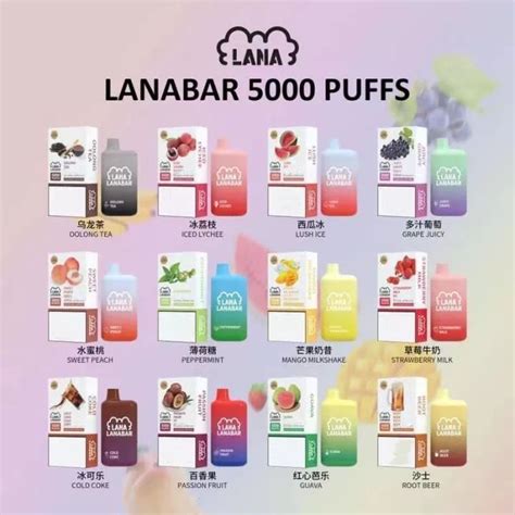 Relxsg LANA BAR 5000 Puffs Lana Disposable Pod RELX SG Vape Shop