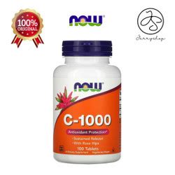 Jual NOW Foods Vitamin C 1000 100 Veg Capsules Jakarta Selatan