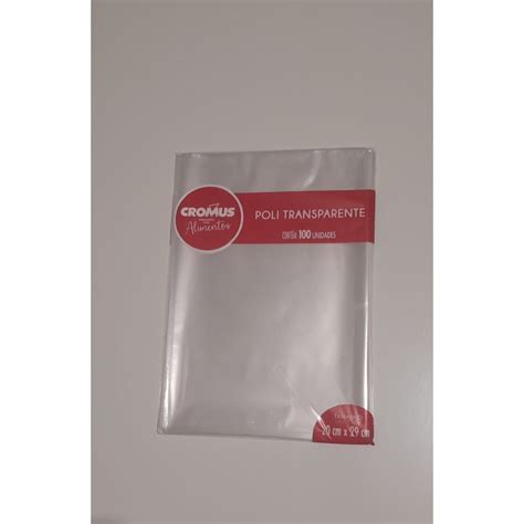 Saco Celofane Transparente Cromus 20x29 C 100 Unidades Shopee Brasil