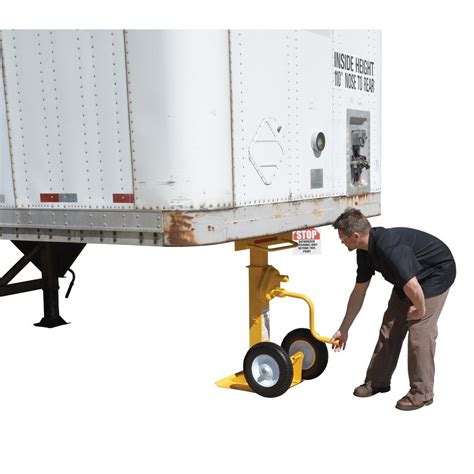 Vestil To Hand Crank Trailer Stabilizing Jack Stand Tons