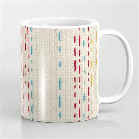 Yarns Between The Lines Coffee Mug By Vrijformaat Mug Graphicdesign