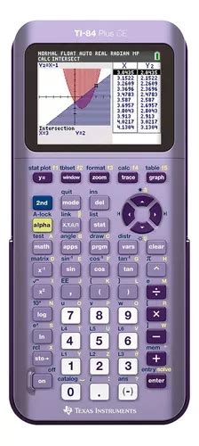 Calculadora Gr Fica Texas Instruments Ti Plus Ce Purpura