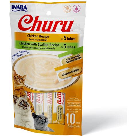 Inaba Churu Pur E Chicken Varieties Cat Treats Off The Leash Modern