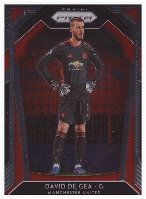 Panini Prizm Premier League D De Gea Manchester United Rm