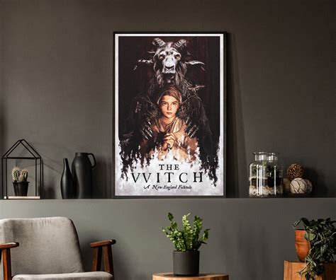 Witch Poster Print Witch Horror Movie Vvitch Print Horror Gifts - Etsy