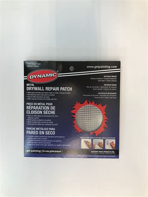 Dynamic Drywall Repair Kit - 4" x 4" – Galt Paint & Paper Co.