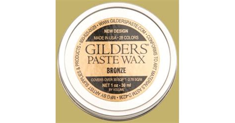 Gilders Paste Wax Bronze 30ml