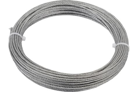Стальной трос Стройбат DIN 3055 2мм 20м 249410 - выгодная цена, отзывы ...