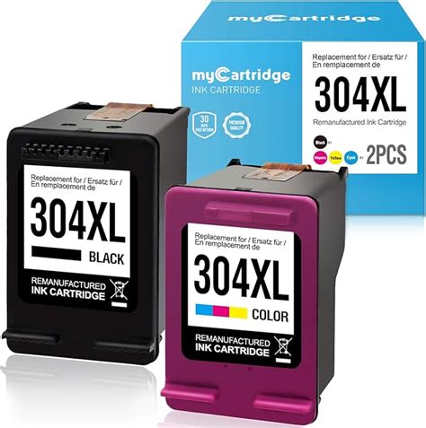 Mycartridge Compatible Hp 304 Xl 304xl Cartuchos De Tinta Para Hp