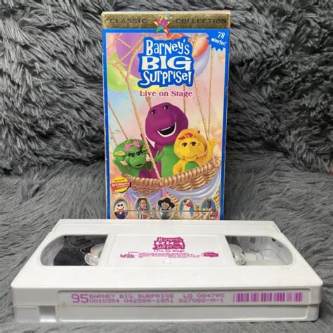 BARNEY - BARNEYS Big Surprise (VHS, 1998) £8.35 - PicClick UK