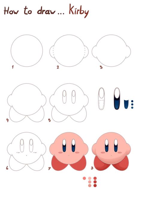 How To Draw Kirby... by Eniotna on DeviantArt