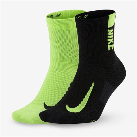 Nike Multiplier Ankle Socks Multi Color Running Socks Prodirect