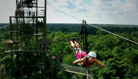 Imperdible Tour De Tirolesas En Cancún Riviera Maya Solo Para Viajeros