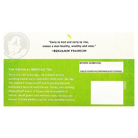 Celestial Seasonings Sleepytime Detox Herbal Tea (20 bags) — Raw Bites