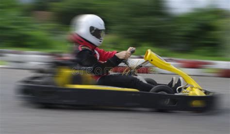 Speed go-cart racing stock image. Image of competing - 33006599