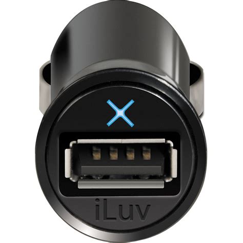 Iluv Iad215 Micro Usb Car Charger Iad215blk Bandh Photo Video