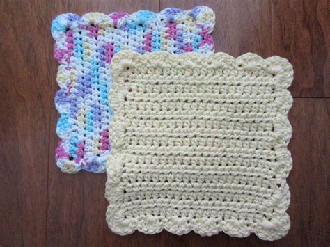 Dish Cloth Crochet Pattern