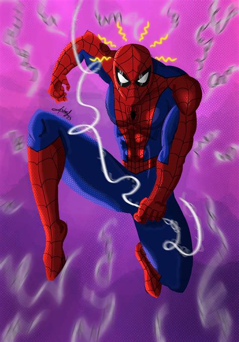 Spider-verse style by NeiArtt on DeviantArt